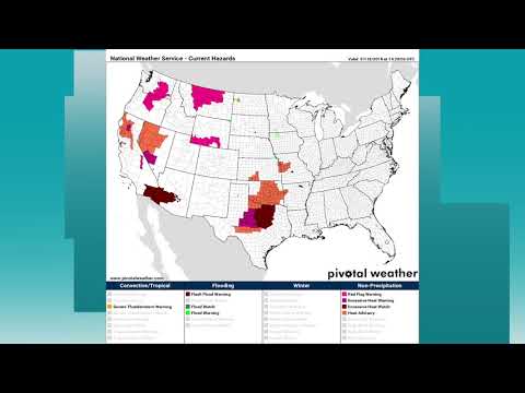 July 18, 2018 Weather Xtreme Video - Afternoon Edition