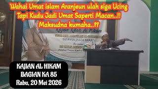 Download lagu Wahai Umat Islam Jadilah Kalian Macan Jangan Seperti Kucing. Maksudnya Gemana? || KAJIAN HIKAM KE 85 mp3