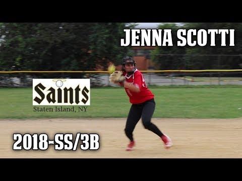2018-SS/3B Jenna Scotti Softball Skills Video