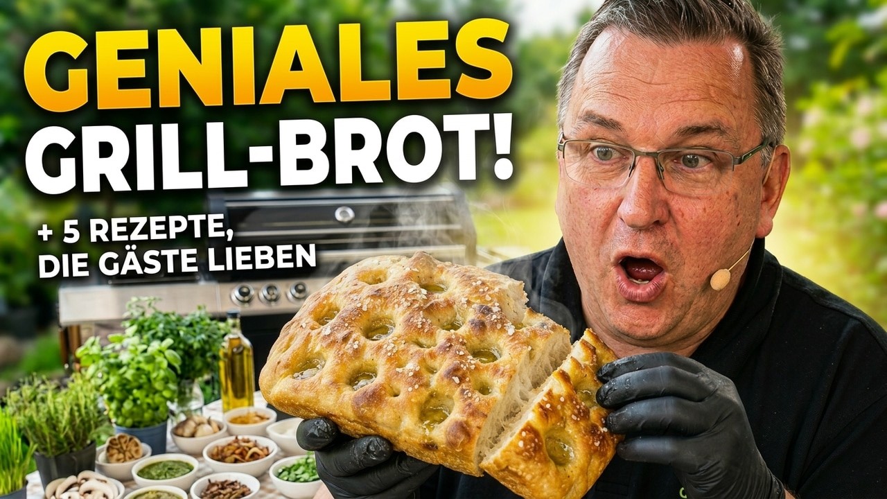 Sommer-Brot-Grill-Menü