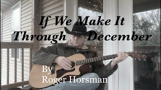Popular Merle Haggard Classic Country Song (Christmas Song?) by Roger Horsman (Branson, M0)