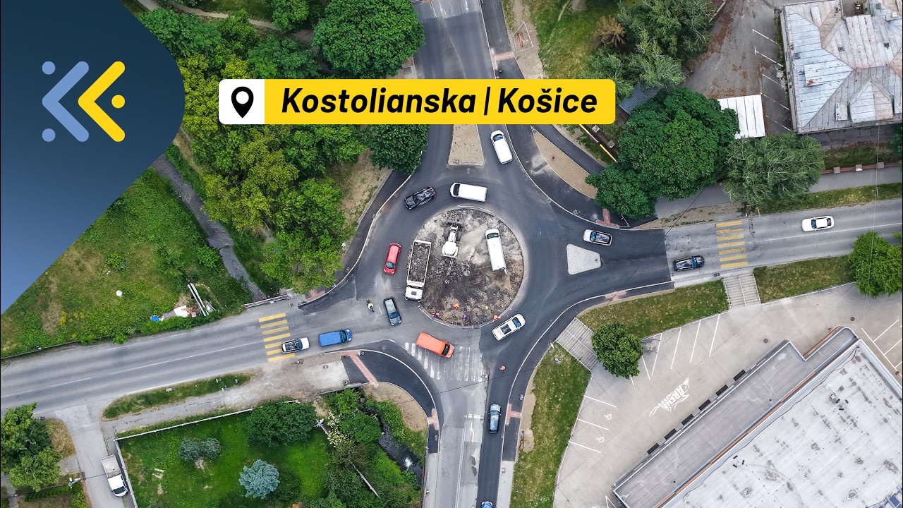 Náhľad videa Pozrite si ako vyzerá tretia etapa výstavby kruháča na Kostolianskej