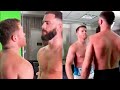 CANELO & CALEB PLANT SHARE INTENSE FIRST FACE OFF! AS CALEB PLANT TRIES TO INTIMIDATE CANELO!