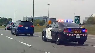 Instant Justice Caught On Camera. Police Karma.