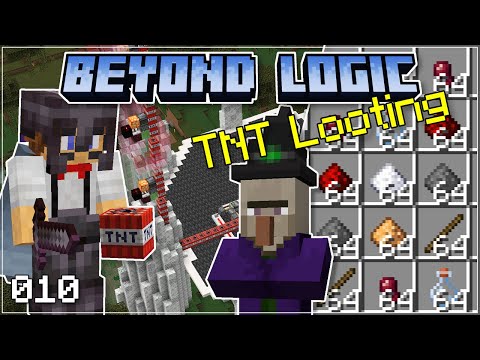 TNT Looting Witch Farm! - Beyond Logic 2: #10 - Minecraft 1.18 Let's Play Survival