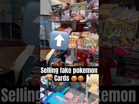 THEY WERE SELLING FAKE POKÉMON PACKS!