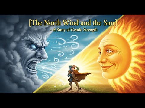 The North Wind and the Sun|A Story of Gentle Strength|Persuasion is better than force