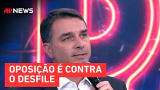 Flávio Bolsonaro diz que acionará TSE contra desfile sobre Lula