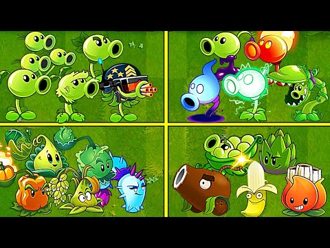 Random 20 Plants Battles - Which Plants Will Win? - PvZ2 Plants vs Plants