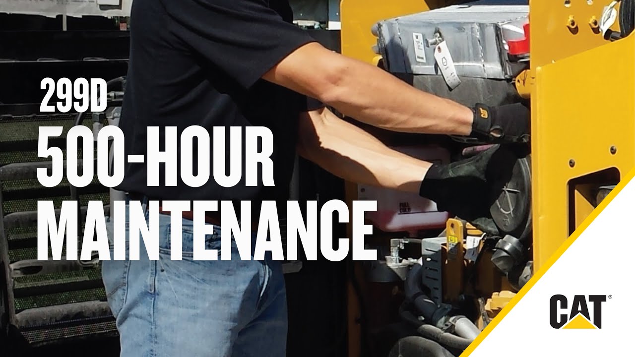 500-Hour Maintenance Guide for Cat® Compact Track Loader