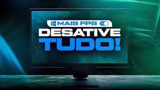 COMO OTIMIZAR O PC PARA JOGOS COM ESSA CONFIGURAÇÃO! MAIS FPS NOS JOGOS E MENOS TRAVADAS !