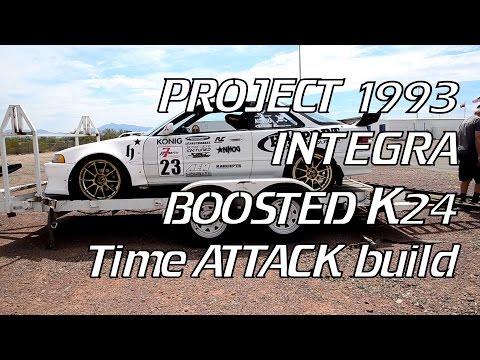 K24 Supercharged DA Integra Mounts Up
