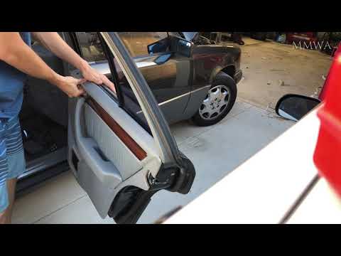 W124 Disaster - Rear window wont go up