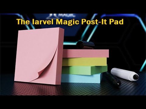 Voir la vidéo The Iarvel Magic Post-It Pad Yellow
