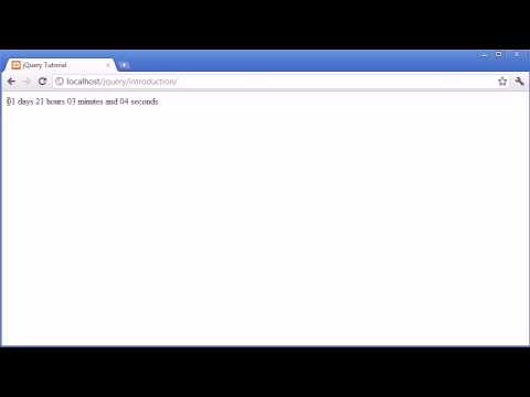 jQuery Tutorial 1 Introduction to jQuery