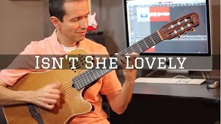 Isn't She Lovely (Solo Jazz Guitar)