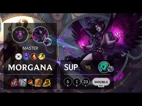 Morgana Support vs Thresh - KR Master Patch 10.10