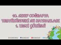 10. Sınıf  Coğrafya Dersi  Okyanuslar Bu videoda yeryüzündeki su kaynakları konu testini sizler için çözdük. Bu videoda çözdüğümüz teste ait pdfleri ve diğer ... konu anlatım videosunu izle