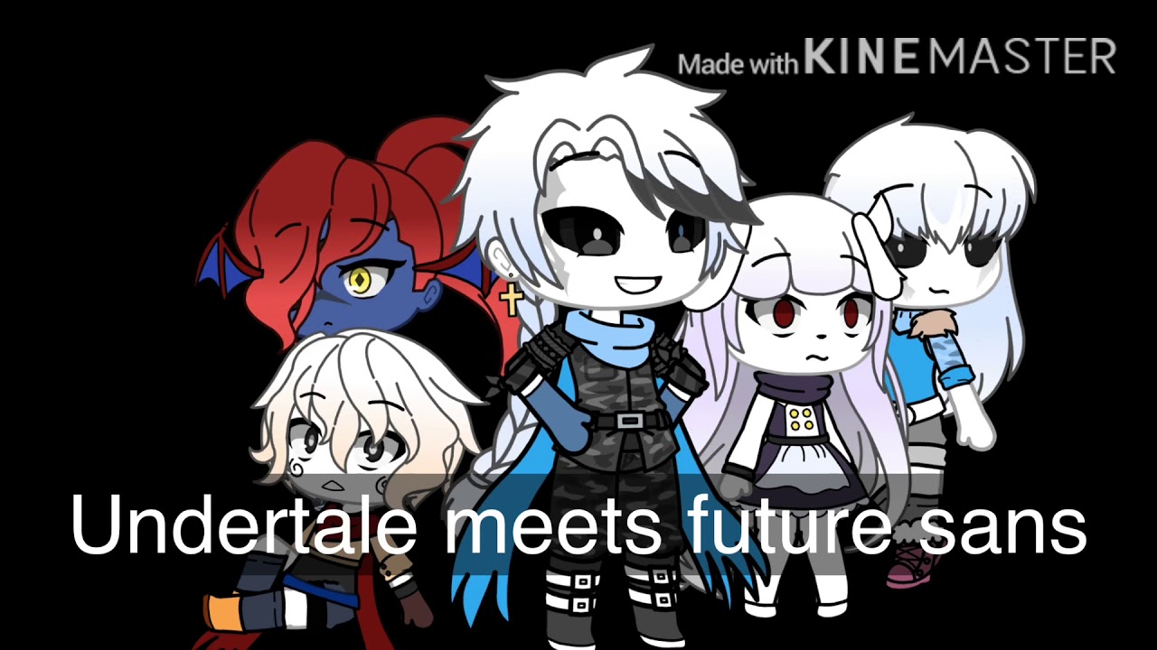 Undertale meets future sans | undertale au | gacha life part 1 / ?