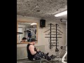 Building Massive Back - 100kg strict seated cable row 8 reps for 5 sets