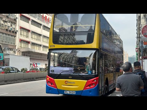 Hong Kong Bus CTB PL5624 @ 102 城巴 Dennis Enviro 500 新威園-楓樹街