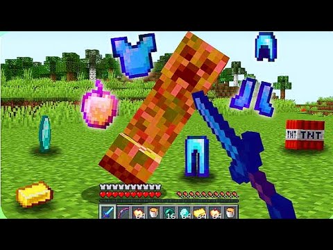 Minecraft But, MOBS Drops OP items....