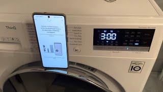 LG Thinq Waschmaschine - LG Waschmaschine APP verbinden - LG washing machine connect to WIFI