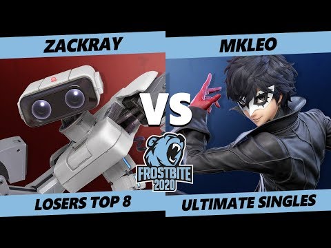 Frostbite 2020 Top 8 - Zackray (ROB) Vs MkLeo (Joker) SSBU Smash Ultimate Tournament