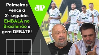 Palmeiras é o favorito para ganhar o Brasileirão? Verdão embala e gera debate!
