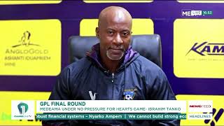Medeama Coach Ibrahim Tanko Speaks Ahead of Final Clash vs Hearts of Oak