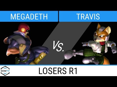 LSSD 76 - Megadeth (Captain Falcon) vs. Travis (Fox) - SSBM LR1 - Smash Melee