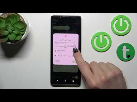 How to Pick Sound Source for Screen Recorder in Sony Xperia 5 IV -  Manage Screen Recorder