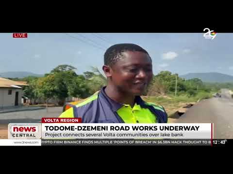 Todome-Dzemeni Road Project: Construction Works Underway in South Dayi