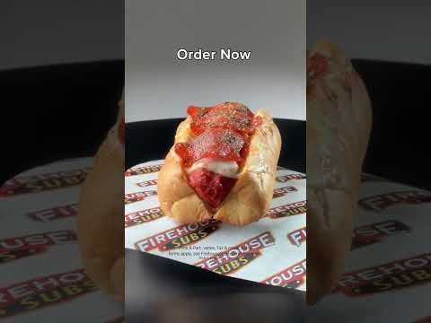 The Pepperoni Pizza Meatball Sub Everyone’s Talking About 😍 #firehousesubs #sandwich #food #ad #usa