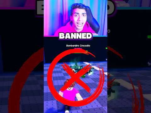 PLANTS VS BRAINROTS BANNED HIM 😱