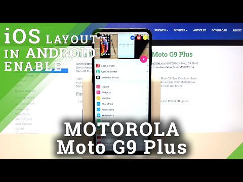 How to Install Apple Layout on MOTOROLA Moto G9 Plus – iOS Launcher on Android