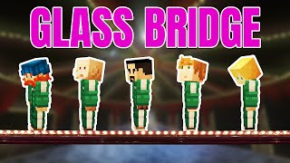 Squid Game Glass Bridge -  Minecraft Education