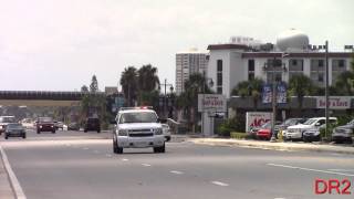 Daytona Beach Shores Public Safety Police Fire Rescue Car Responding 7-4-15