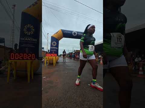 Chegadas da Corrida de Rua, 1ª Corrida do Rio em Rio da Conceição - TO