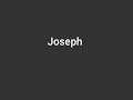 YAHWEH My Destiny Joseph