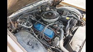 1979 Lincoln Continental Mark V Engine Start Up