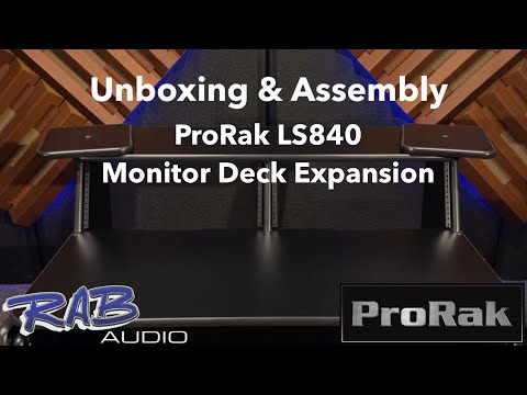 ProRak LS840 Monitor Deck Expansion Unboxing & Assembly