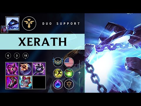 Xerath Support vs Lulu - NA Challenger Patch 25.22