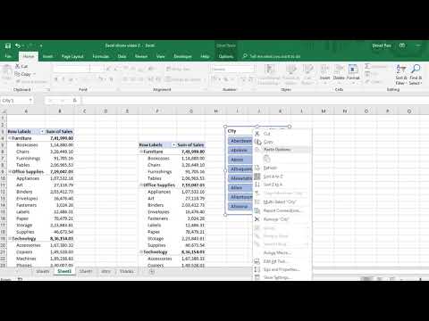 How to Add a Search Box to a Slicer in Excel 2016