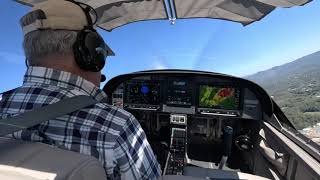 Flying to a Small Town Airport