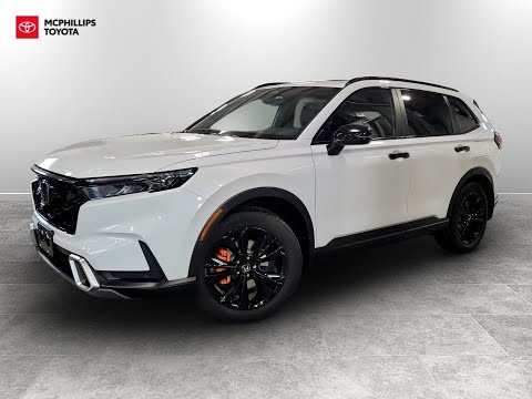 2026 Honda CR-V Hybrid Touring AWD in White for sale at McPhillips Toyota in Winnipeg, MB
