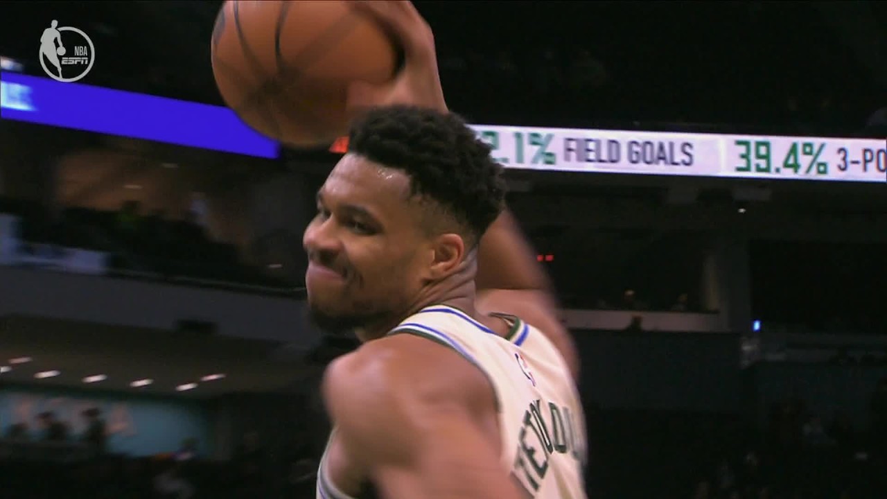 Giannis T'd up for LAUNCHING basketball in frustration down 18 vs. Hawks | NBA on ESPN