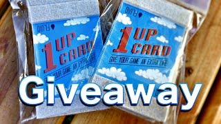 1Up Card GIVEAWAY - ENDED