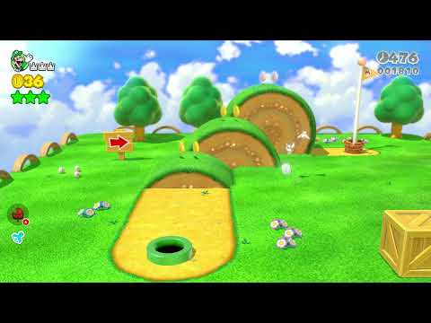 Super Mario 3D World (Switch) World 2 Speedrun In 7:59 (WR)