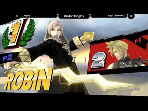 [LGS 6/3/2016][Smash 4] Asprey (Cloud) vs SUGOI | Raziek (Robin)